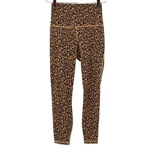 FABLETICS Legging Womens Sz XS Leopard Print Define PowerHold High Rise Athletic